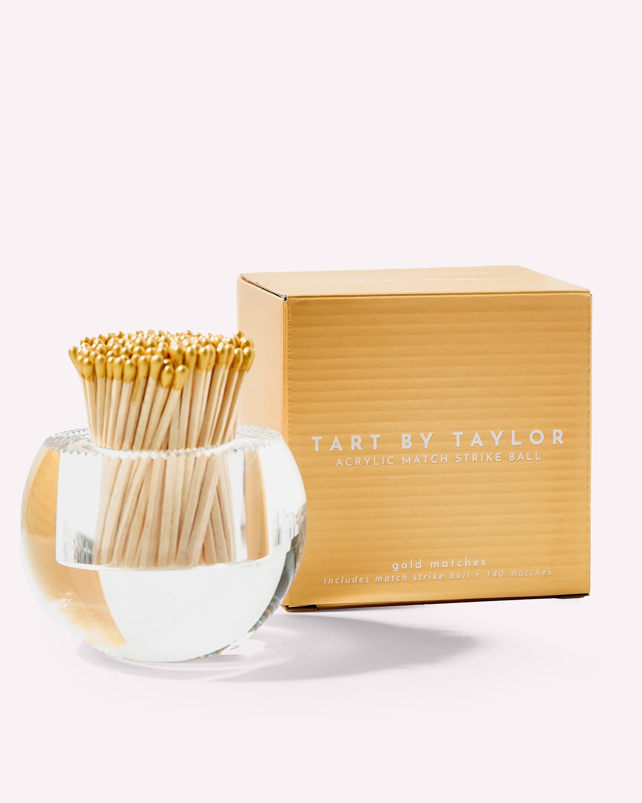 Tart By Taylor - Round Match Striker | Gold Matches