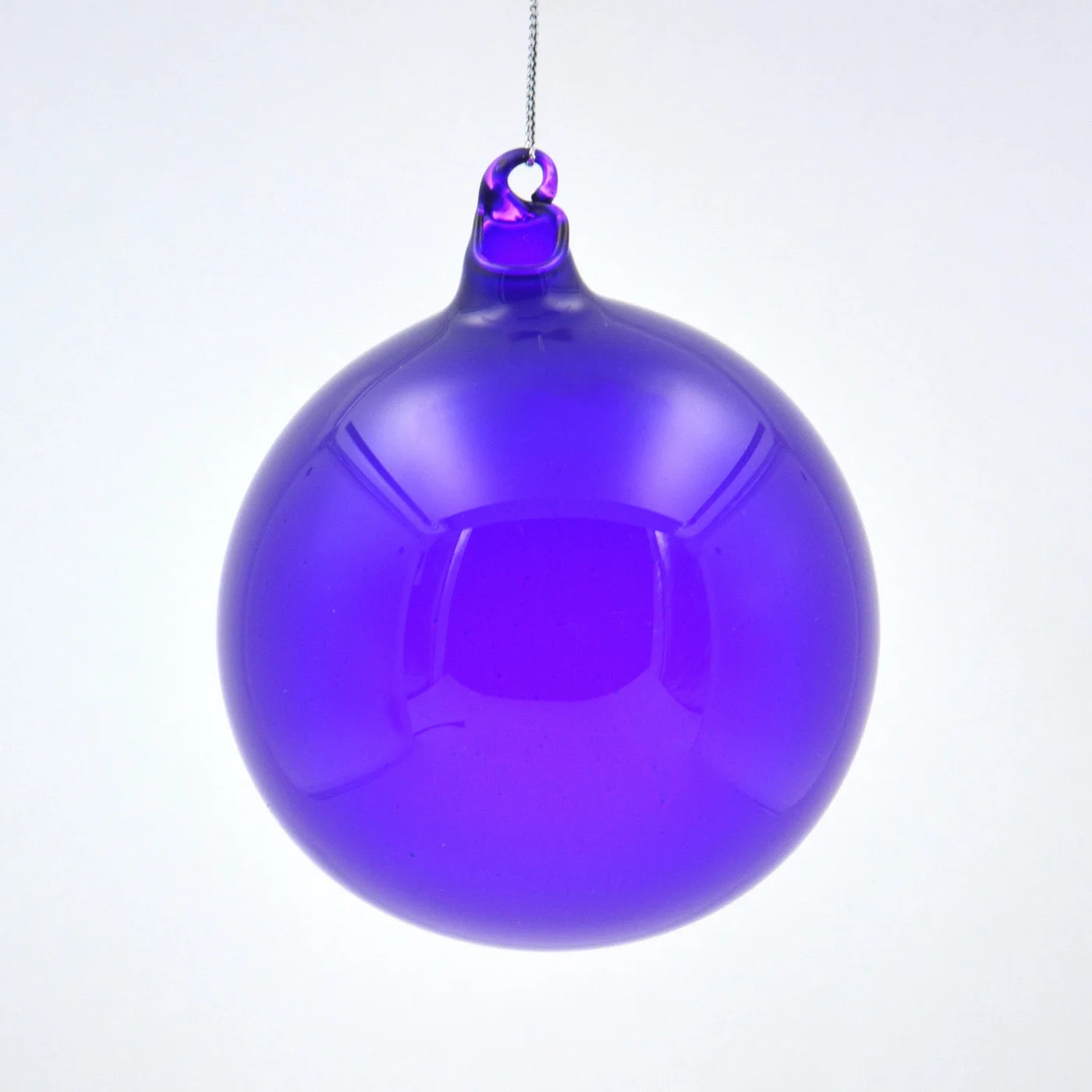 Winward Bubblegum Glass Ball Ornament 100MM