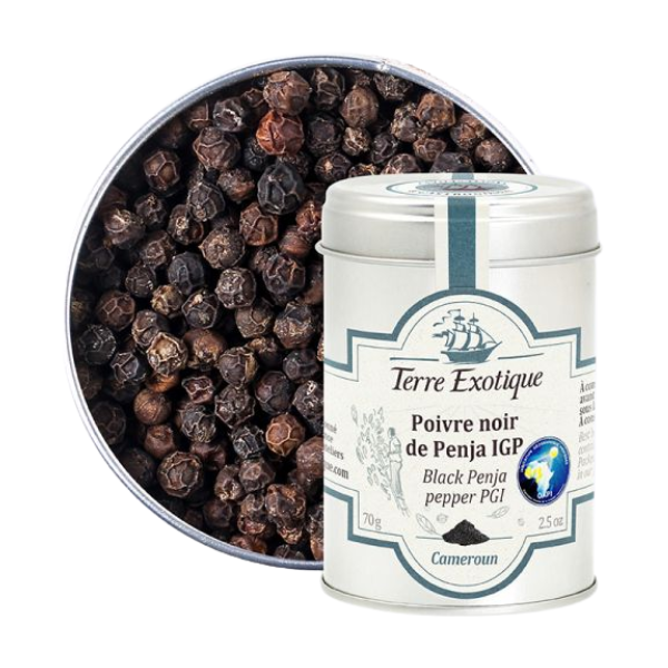 The French Farm - Terre Exotique Penja Black Pepper (Cameroon) 2.8oz