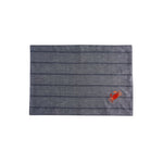 Indigo Stripe Placemat Crab