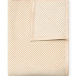 ChappyWrap - Harborview Herringbone Cream Blanket