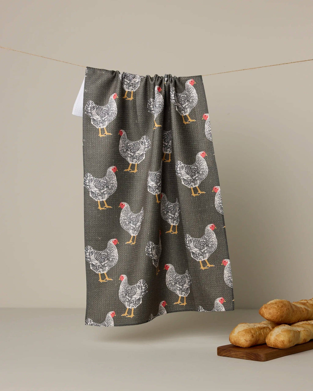 Geometry - Hen House Tea Towel