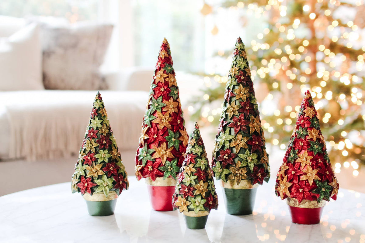 Dekorasyon Gifts  Decor - Stargazer Cone Tree (Trad. Green)