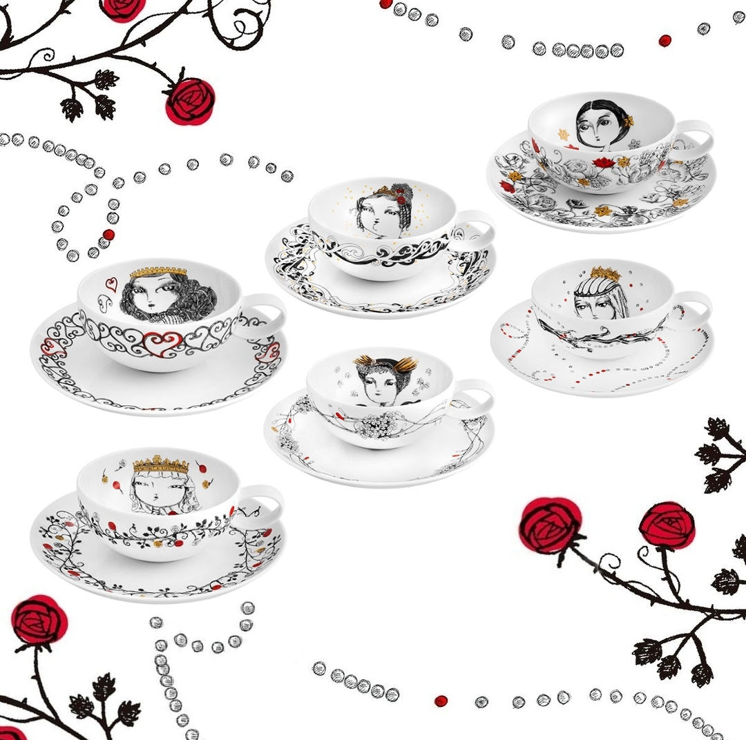 Vista Alegre Rainhaus De Portugal Tea Set