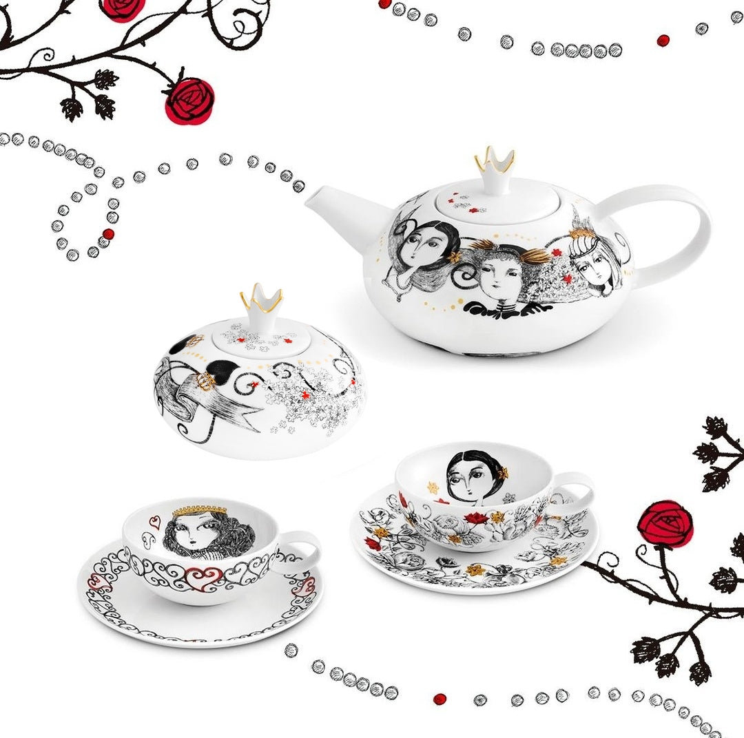 Vista Alegre Rainhaus De Portugal Tea Set