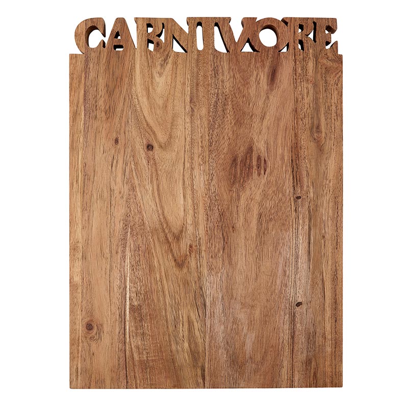 Wood Carving Board - Carnivore