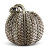 Resin Antique Gold Textured  Pumpkin 13"
