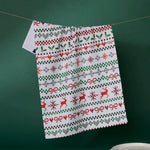 Geometry - Ugly Sweater Day Tea Towel