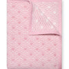 ChappyWrap - Seaside Scallops Blush Blanket