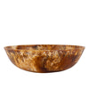 BIDKhome - Matte Tortoise Resin Bowl Dia 19.5"