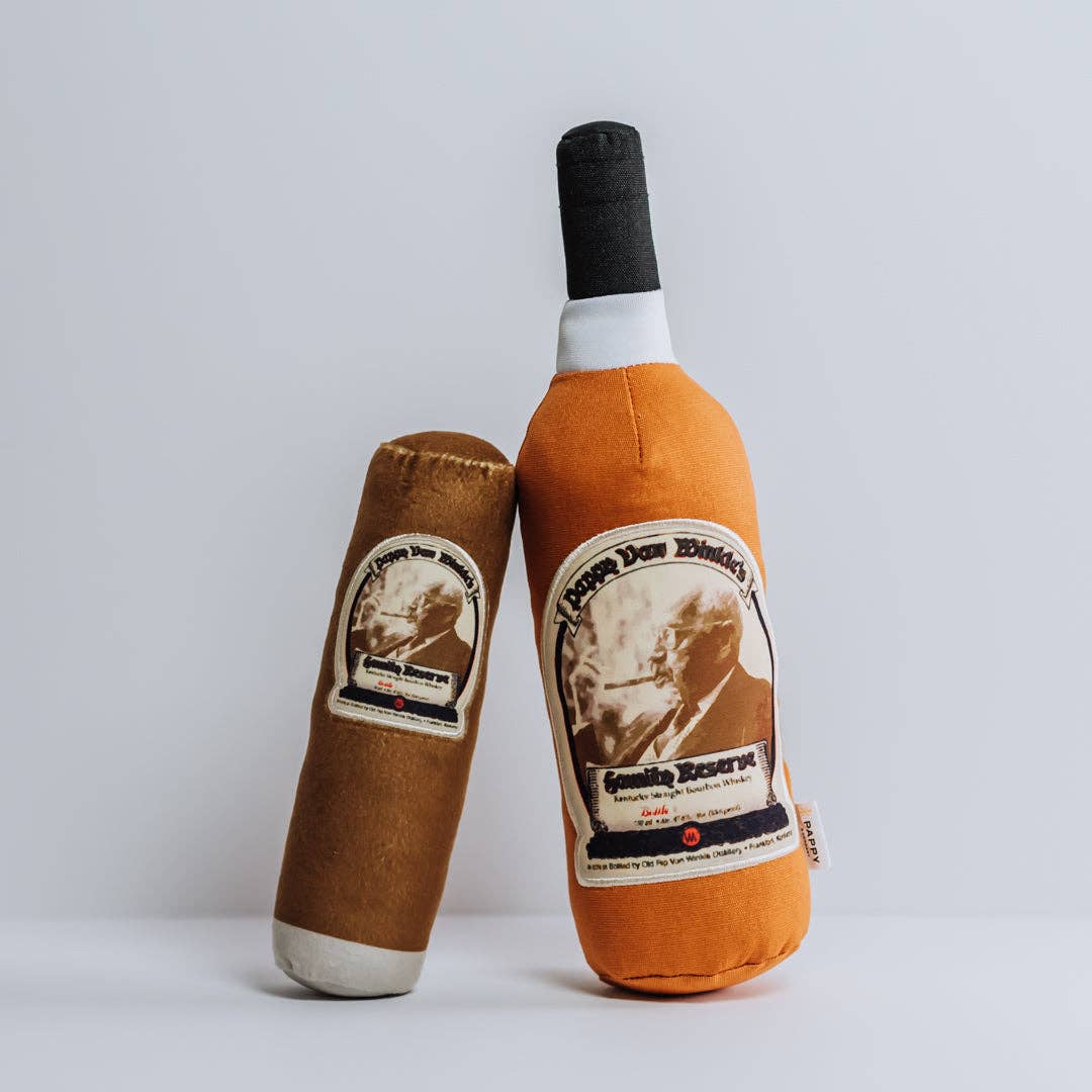 Pappy & Company - Pappy Bottle Canvas Dog Toy - Wholesale