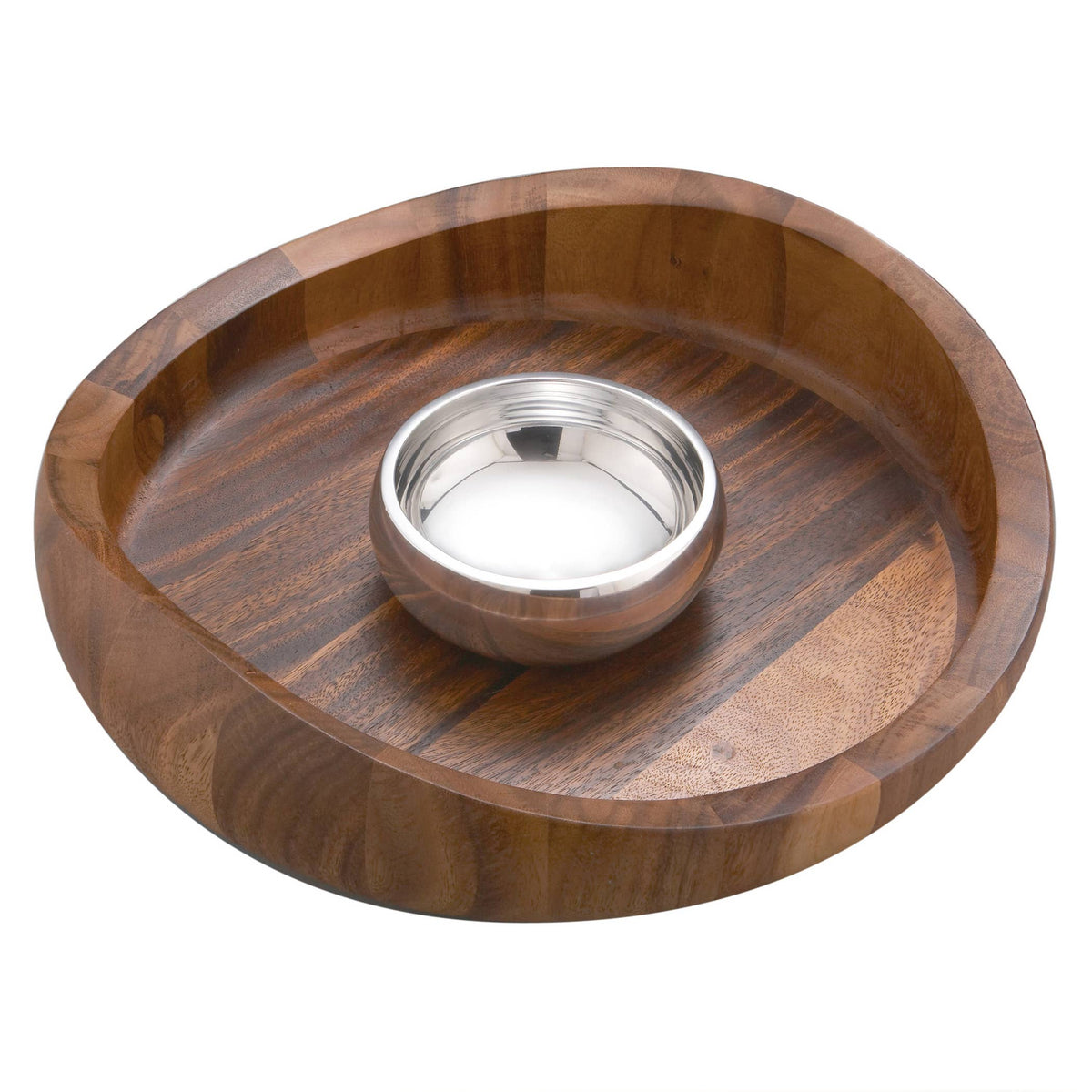 Nambe - Butterfly Chip & Dip