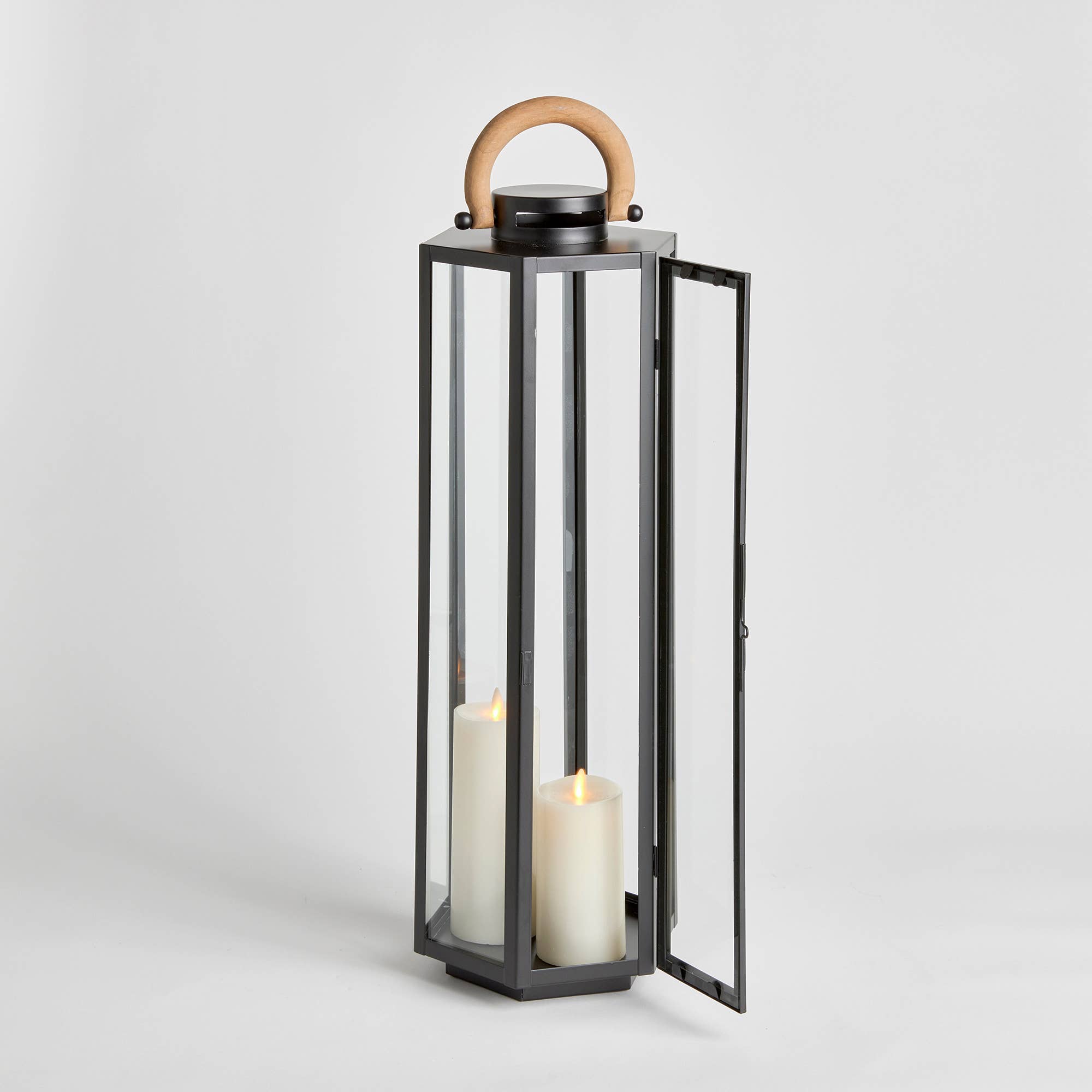 Napa Home & Garden - Dockside Outdoor Lantern Large, Black