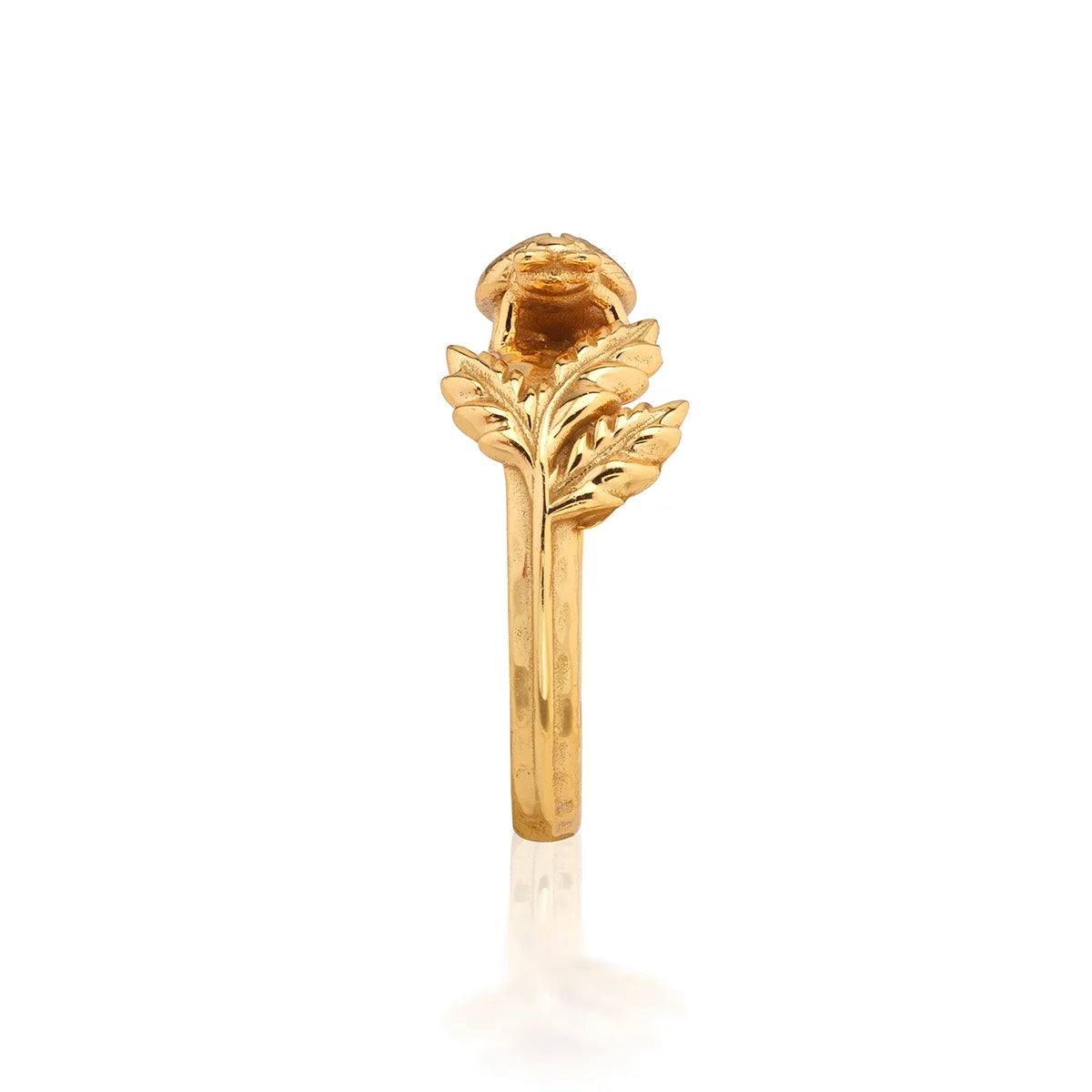 Capucine De Wulf Meadow Walk Ladybug Ring - Gold (Multiple Sizes)
