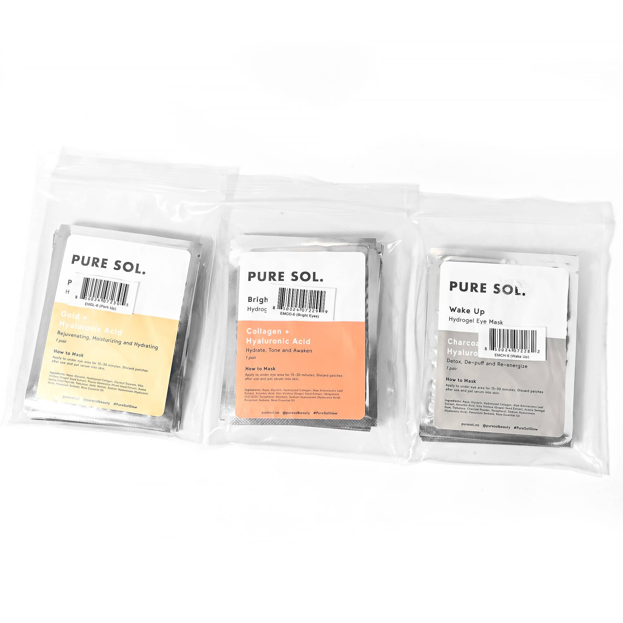 PURE SOL. Eye Mask (Sold Individually)