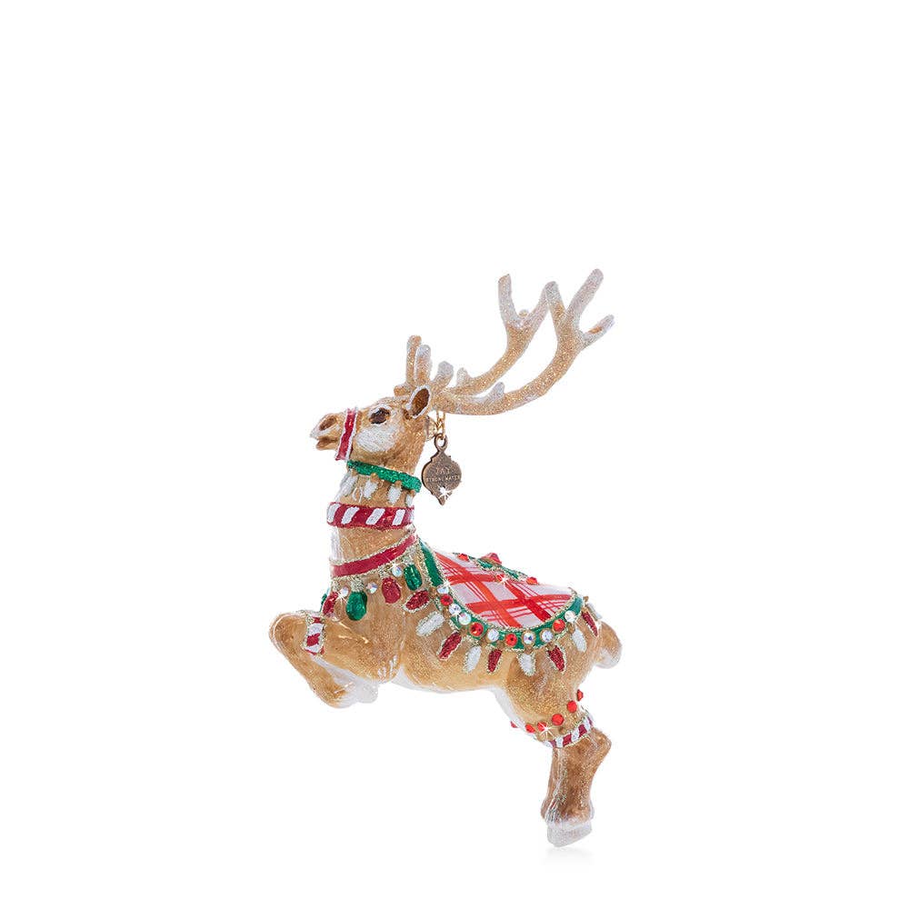 Jay Strongwater - Donner Glass Ornament