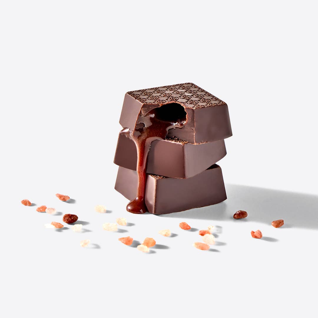 Vosges Haut-Chocolat - Dark Chocolate Pink Himalayan Salt & Caramel Bon Bon: 100 Pc