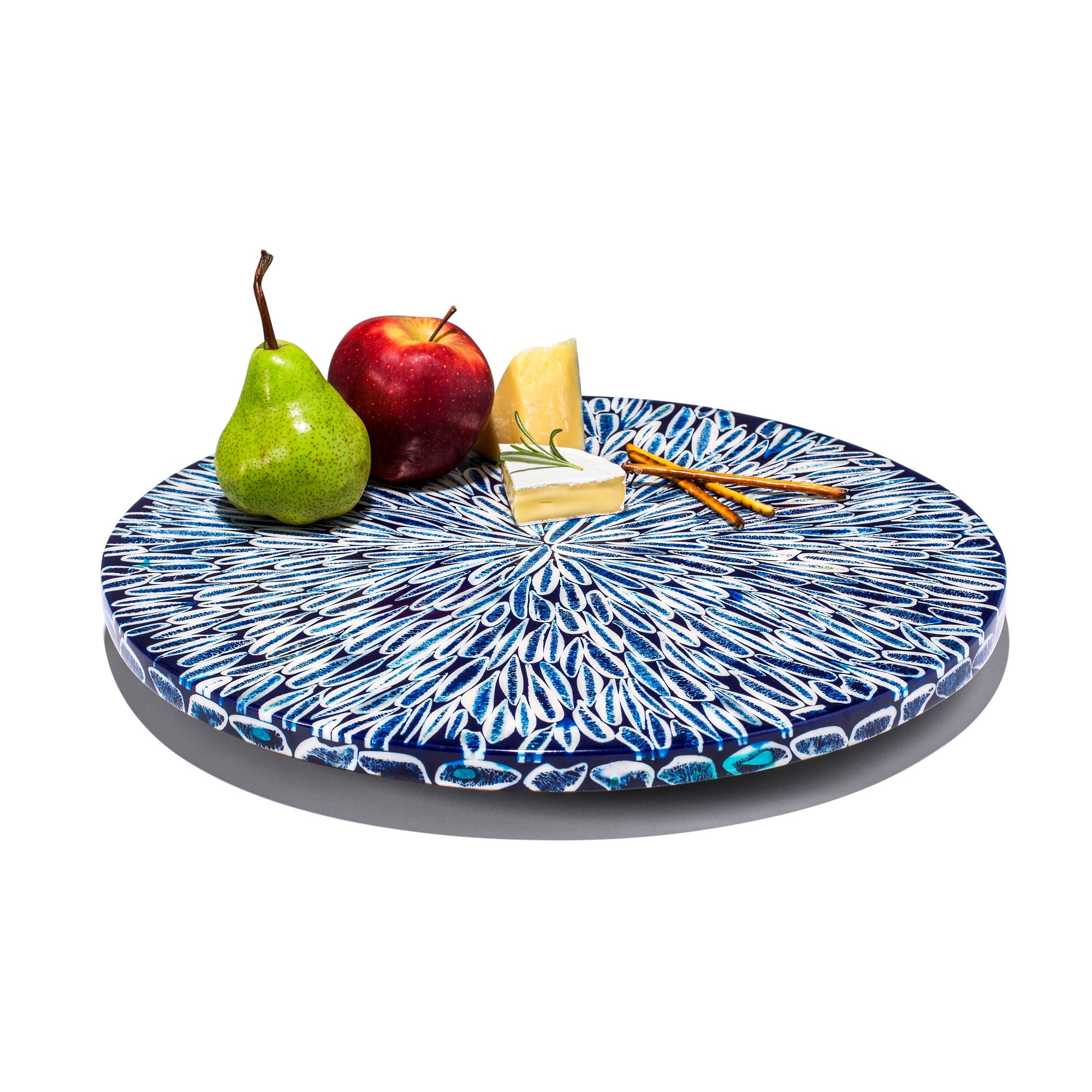 LADORADA - Blue Almendro Revolving Tray