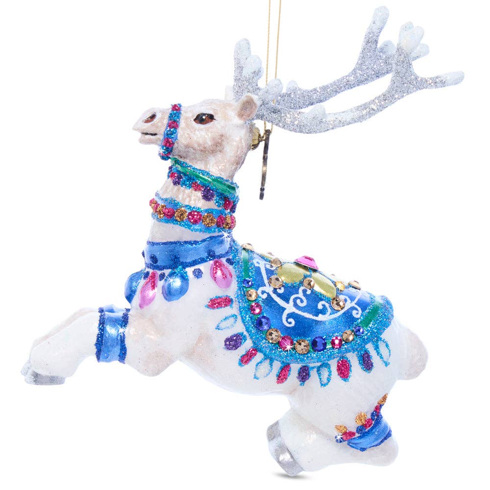 Jay Strongwater - Vixen Glass Ornament