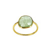 Sophie Deschamps Bijoux - BAGUE ANAHITA , pierre fine sertie plaqué or (BAGHO1)