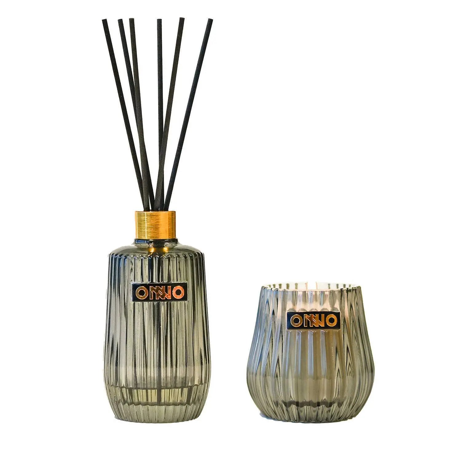 Onno Gift Set: Eclectic Candle & Diffuser Zanzibar