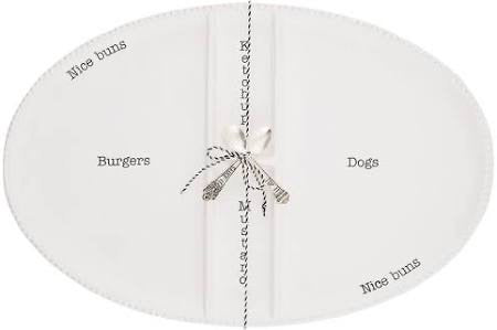 Burger & Hot Dog Platter Set