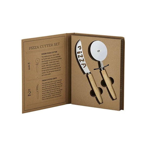 Pizza Cutter Cardboard Book
