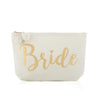 Mia "Bride" Zip Pouch, Ivory