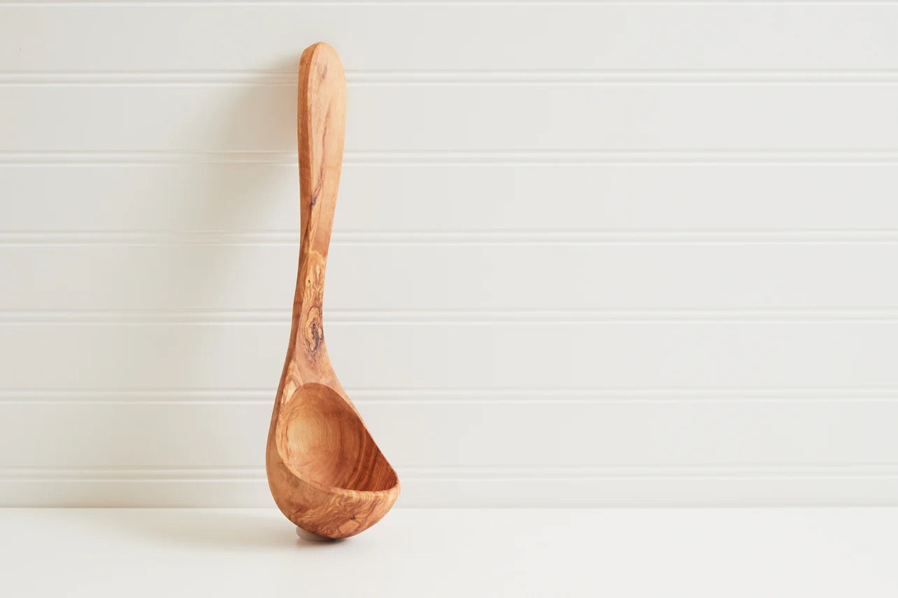 Verve Culture - Italian Olivewood Soup and Pasta Ladle