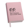 Toss Designs - Journal (Pink) - Gigi