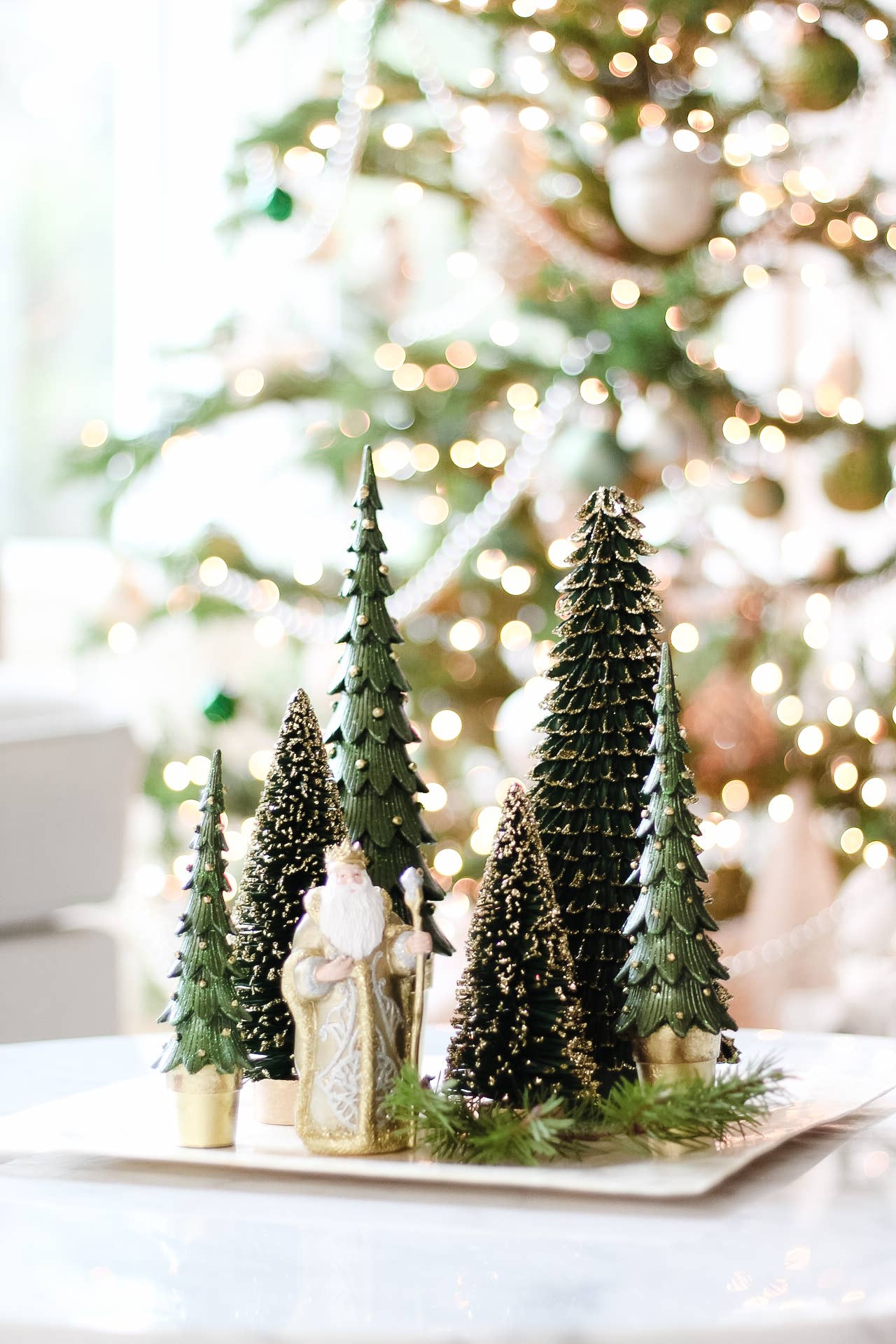 Banaba Cone Tree (Glittered Green)