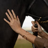 Anabel Aram Cheval Bit Ring, Gold