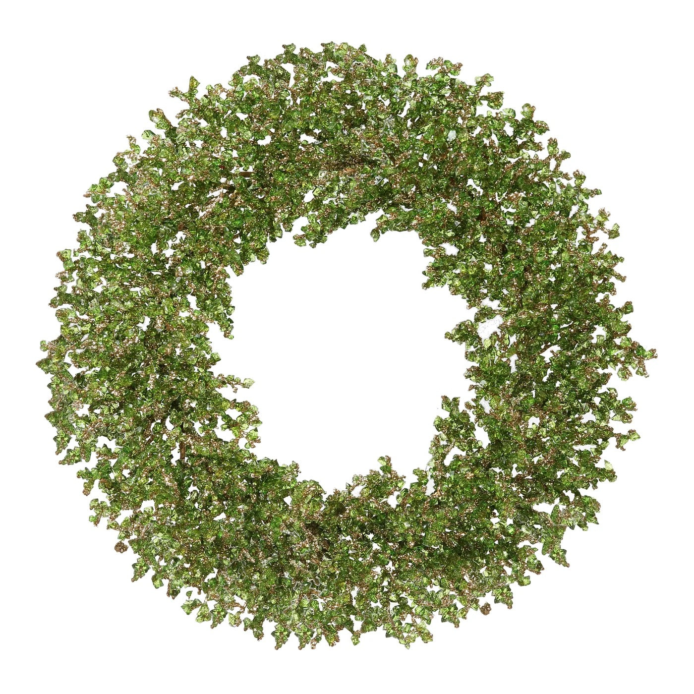 Winward Glitter Ice Wreath 24"