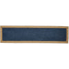 Jute Edge Navy Table Runner