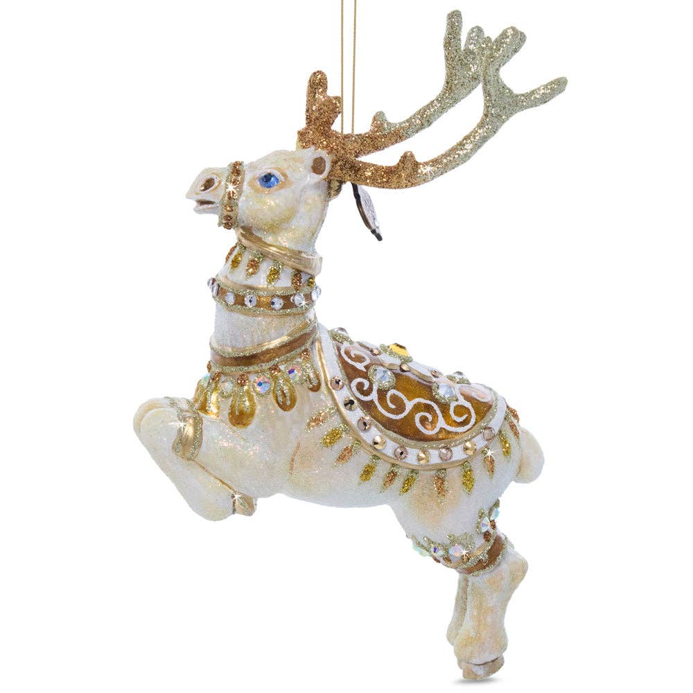 Jay Strongwater - Blitzen Glass Ornament
