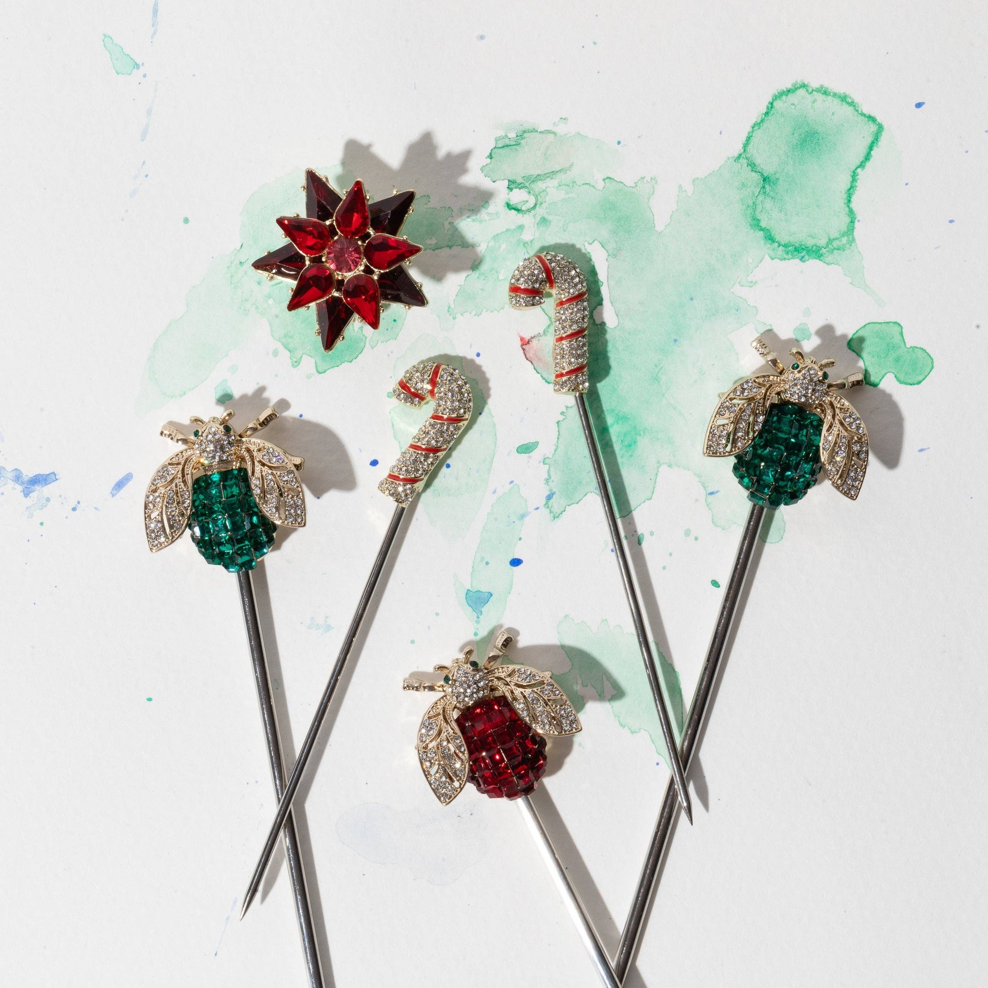 Joanna Buchanan - Candy cane cocktail picks