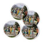 Toss Designs - Glass Coasters S/4- Poolside Chic