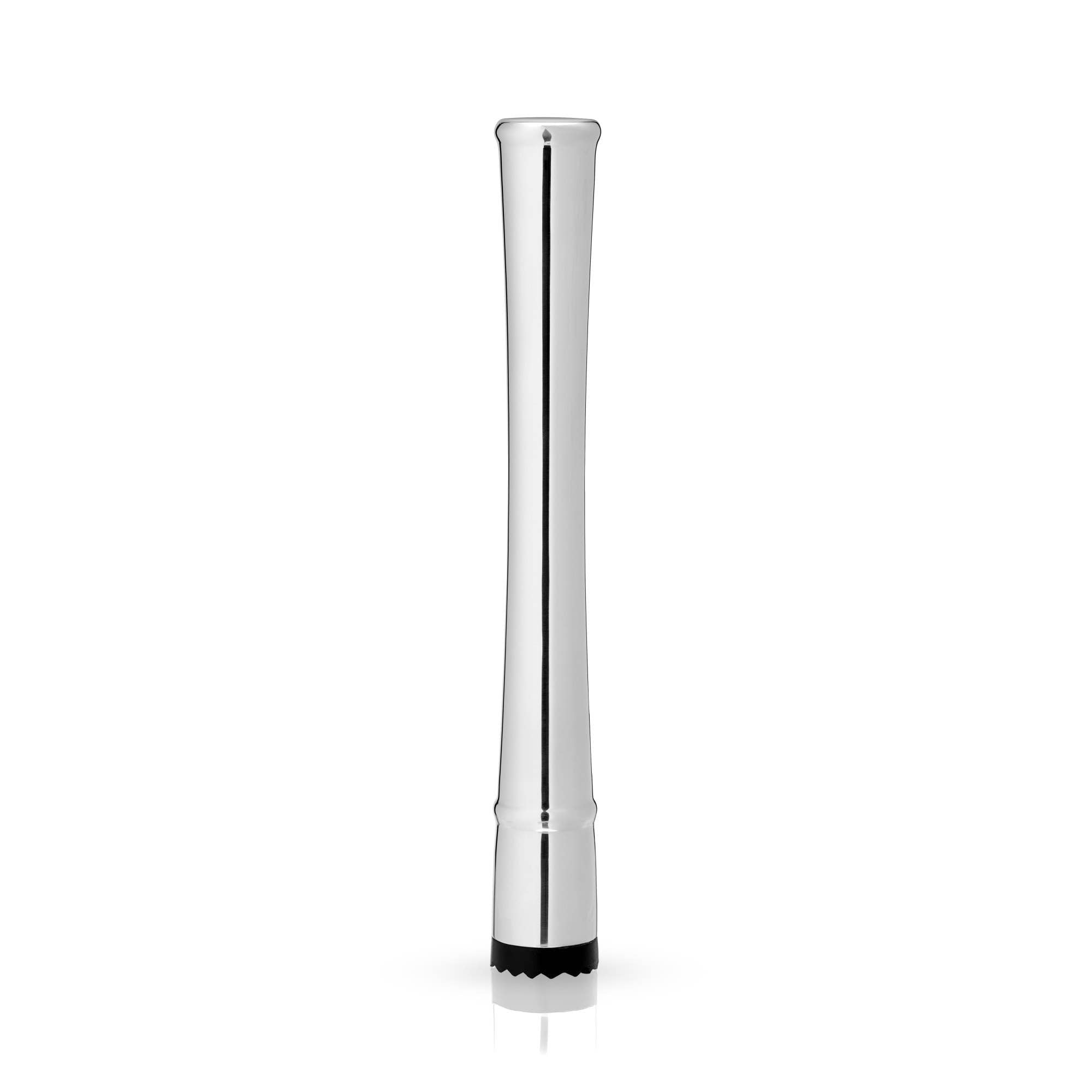 Viski - Harrison Polished Silver Finish Stainless Steel Muddler