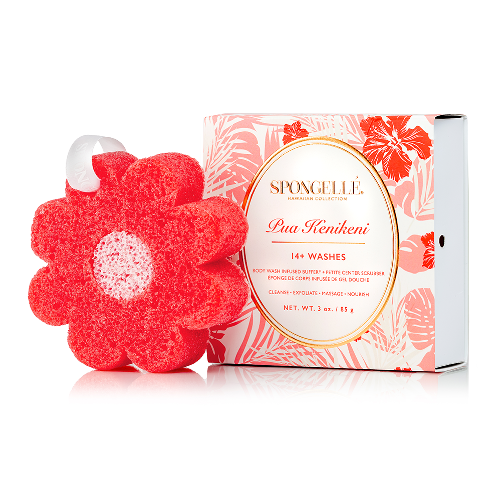 Spongellé - Pua Kenikeni Body Buffer | Hawaiian Collection