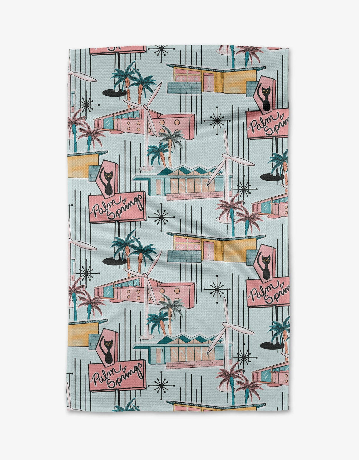 Geometry - Mid Century Tea Towel