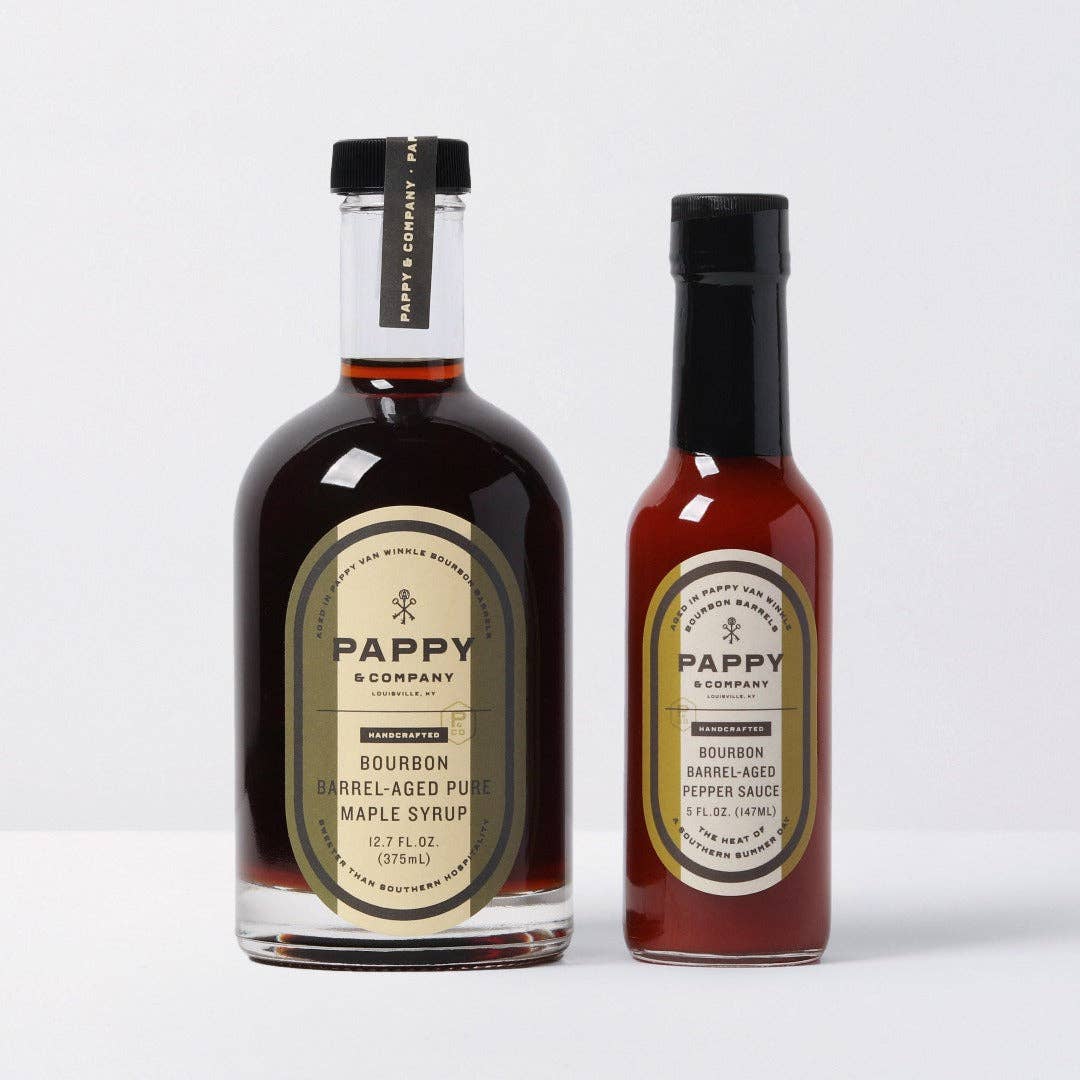 Pappy & Company - Award Winning Pappy Van Winkle Bourbon Barrel-Aged Pure Maple Syrup - Wholesale