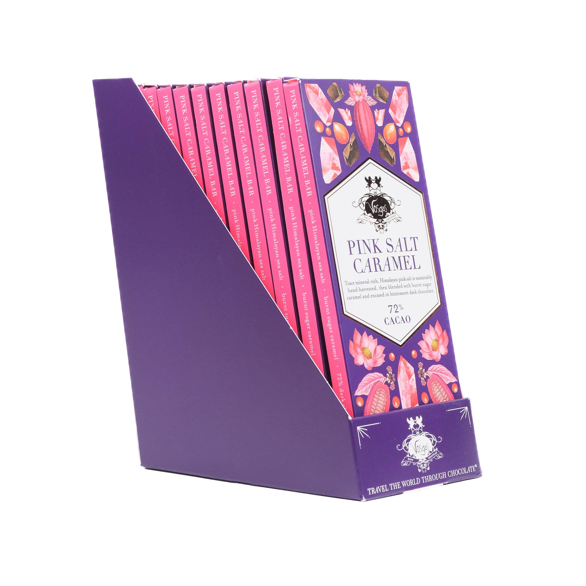 Vosges Haut-Chocolat - Dark Chocolate Bar w/ Himalayan Pink Salt & Caramel -Gourmet