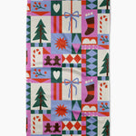 Geometry - Festive Christmas Quilt Tea Towel