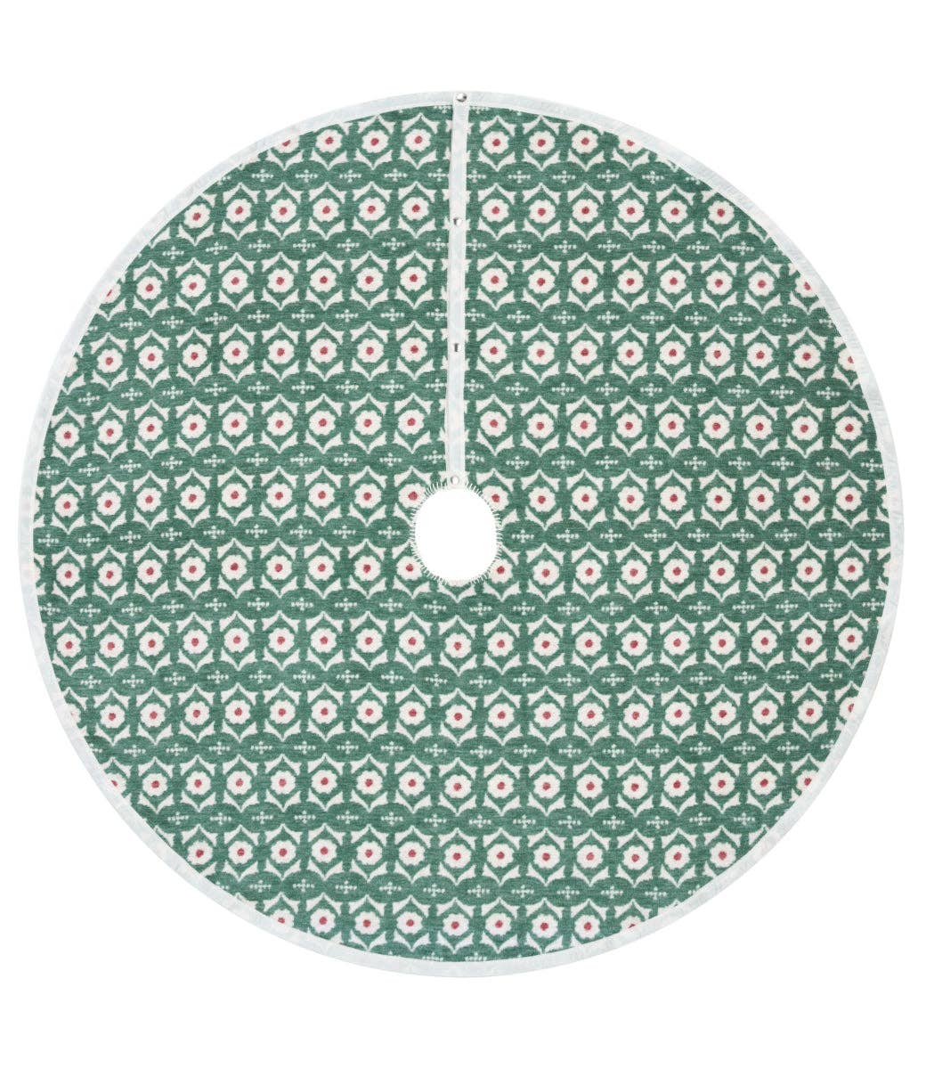 ChappyWrap - Frances Floral Christmas Tree Skirt