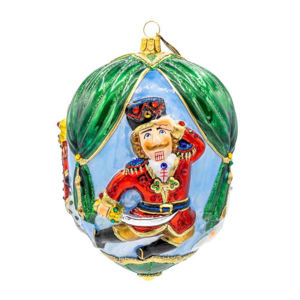 Jay Strongwater - Nutcracker Suite Egg Ornament
