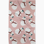 Geometry - Snowman Tea Towel