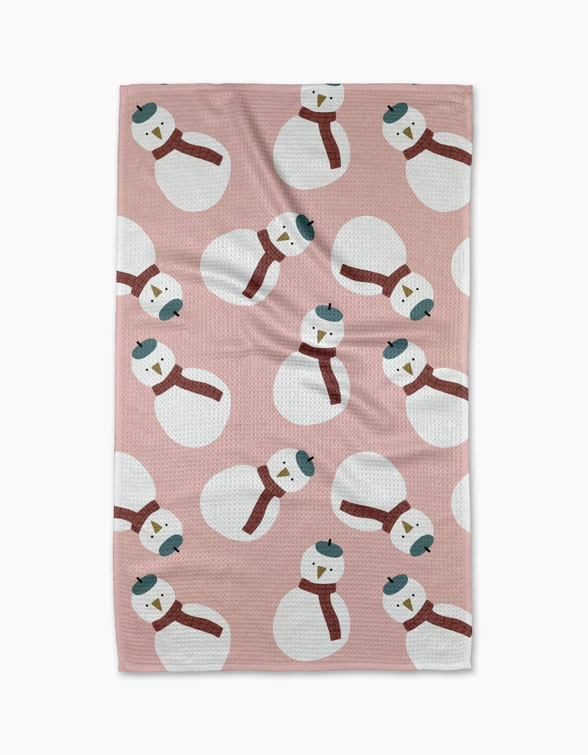 Geometry - Snowman Tea Towel