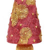 Sparklers Cone Tree (Magenta/Gold) 13"