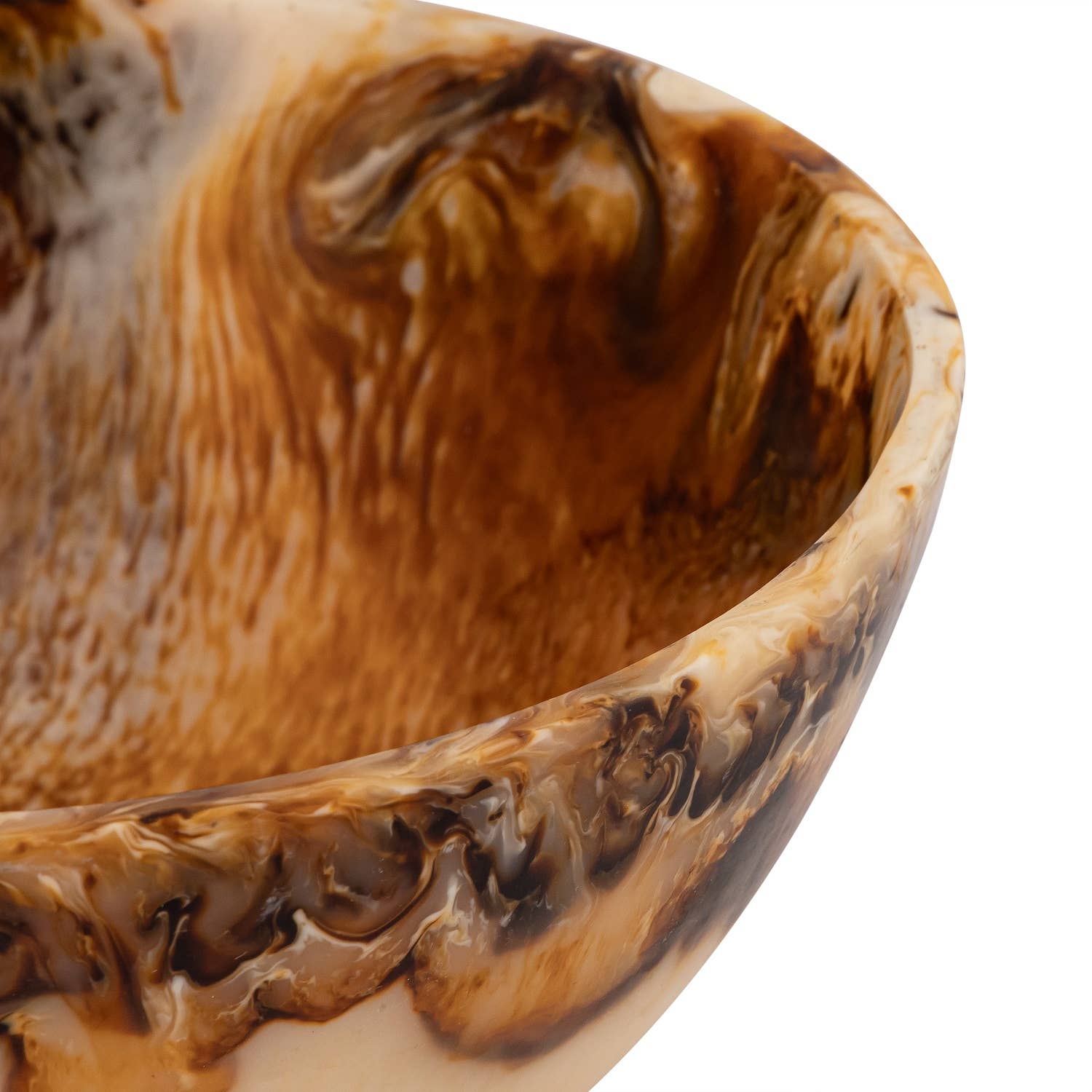 BIDKhome - Tortoiseshell Salad Bowl Dia 11.61"