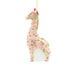 Jay Strongwater - Pink Floral Giraffe Ornament